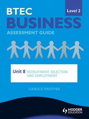 cover image of BTEC First Business Level 2 Assessment Guide